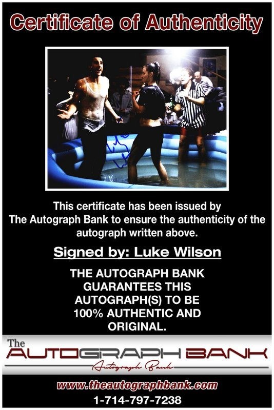 Luke Wilson authentic signed celebrity 8×10 photo W/Cert Autographed D1