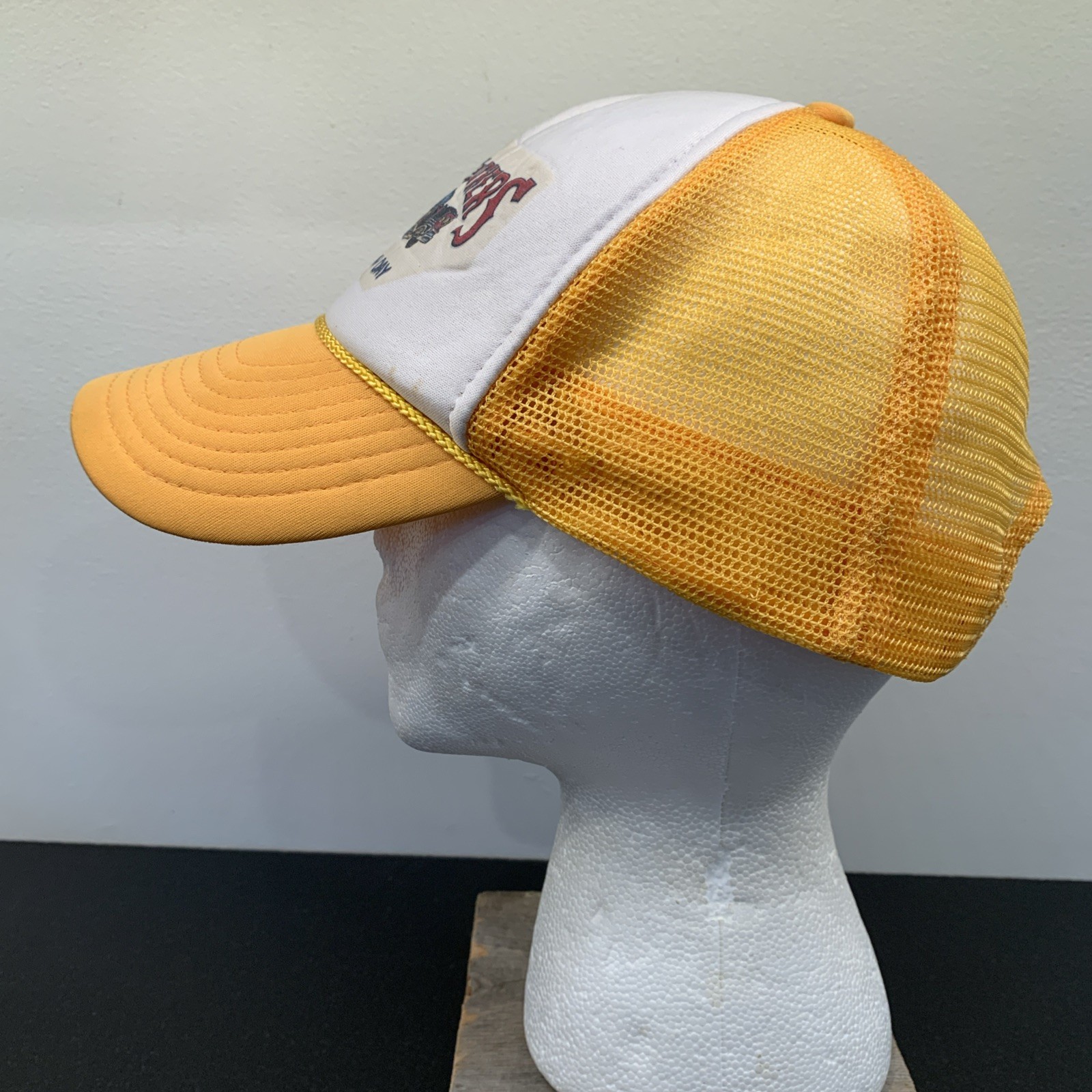 Vtg Drive-By Truckers Hat Decoration Day 2003 Trucker Cap Yellow Rope Wes Freed