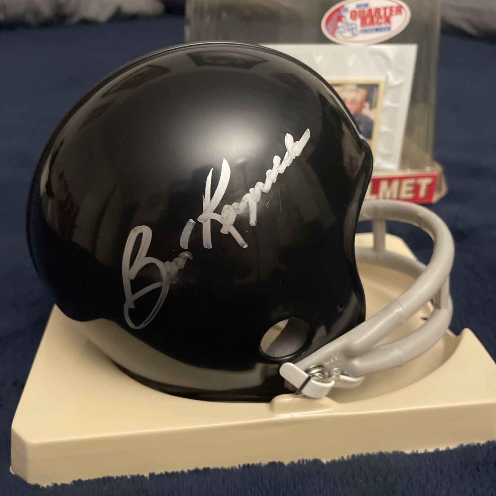 Burt Reynolds Autographed 1974 The Longest Yard Mini Size Authentic Helmet