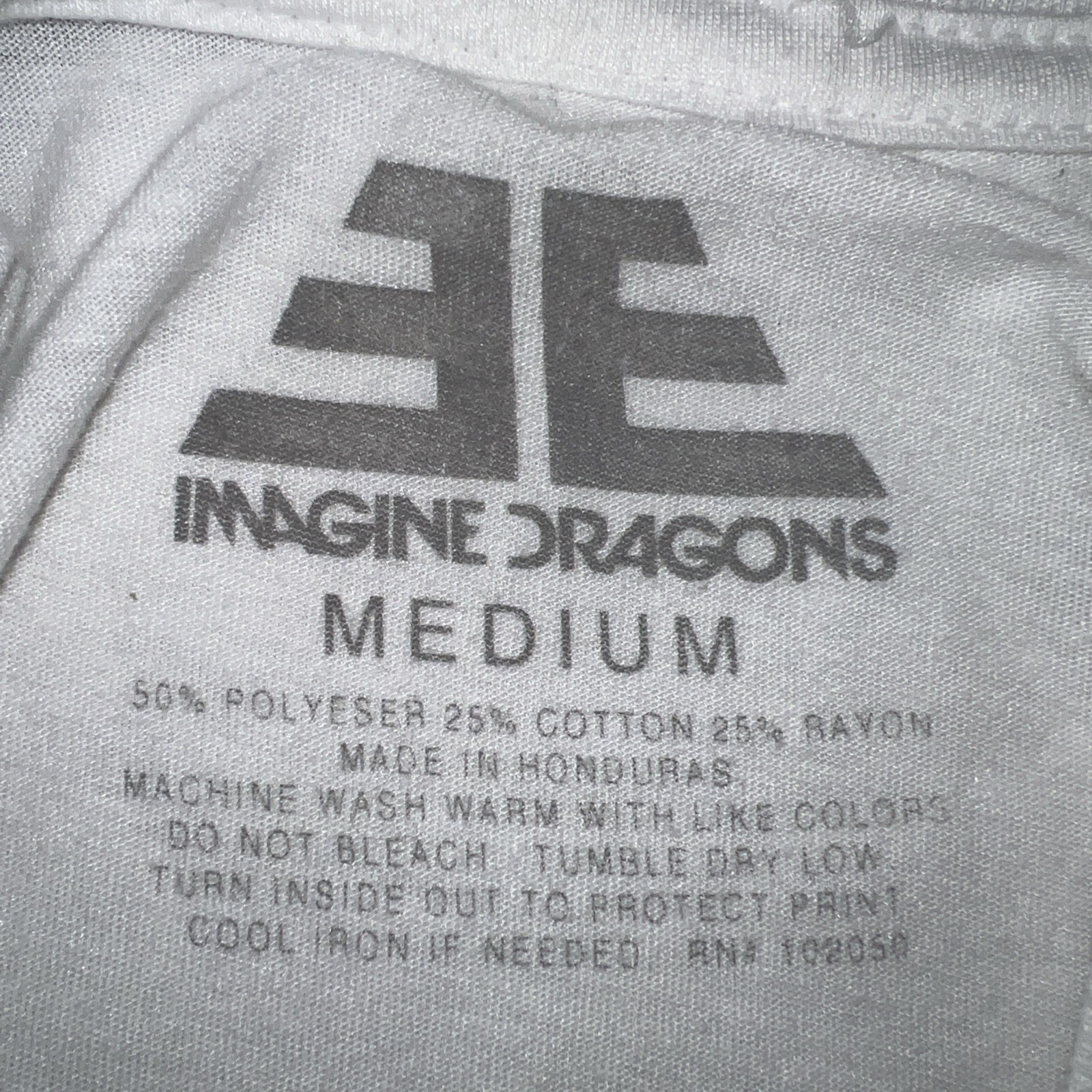 Rare Imagine Dragons Band Crystals Mountains World Tour Concert Shirt Medium New