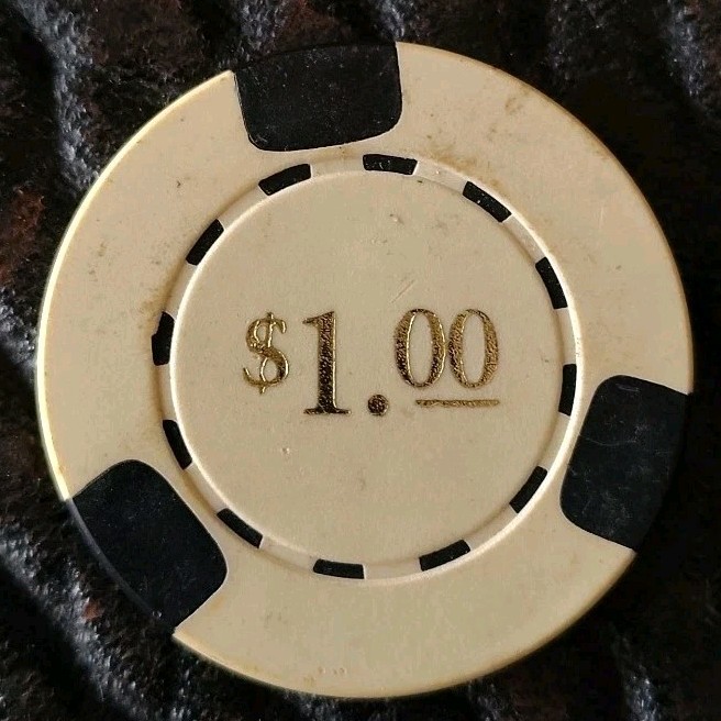Casino (1995) Movie– Screen-Used $1.00 Poker Chip Stone, Pesci, Rickles, De Niro