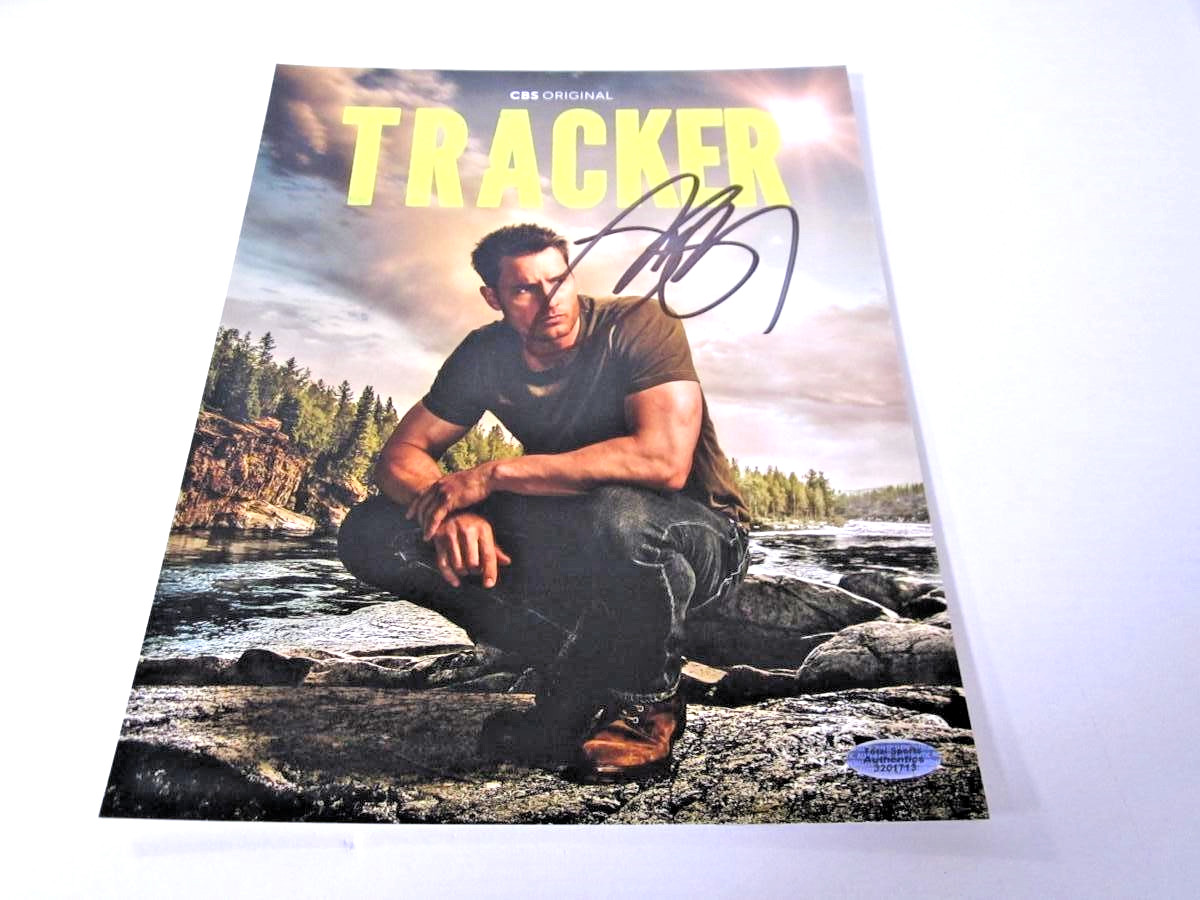 JUSTIN HARTLEY Hand Signed 8X10 TRACKER Autograph w/COA (TSA)