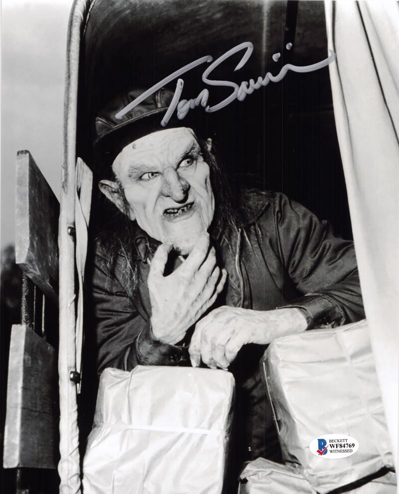 TOM SAVINI CREEPSHOW 2 8X10 PHOTO THE CREEP HORROR AUTOGRAPH AUTOGRAPHED BAS 769