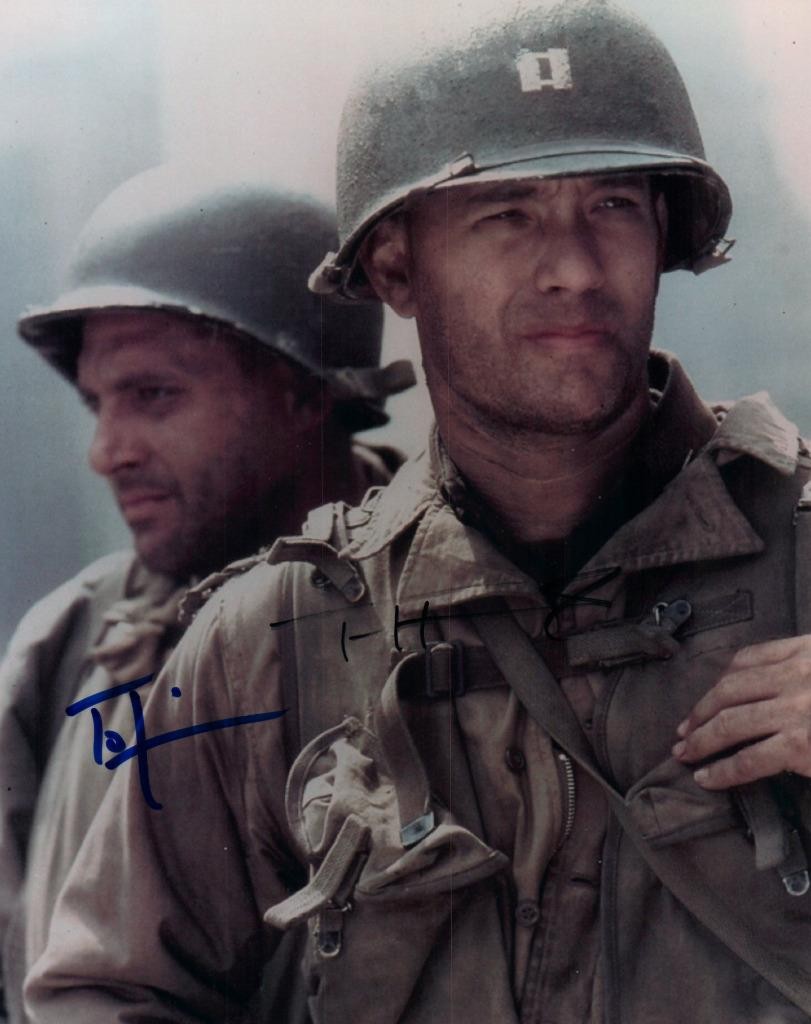 Tom Hanks Tom Sizemore autographed 8×10 Photo signed Picture pic and COA