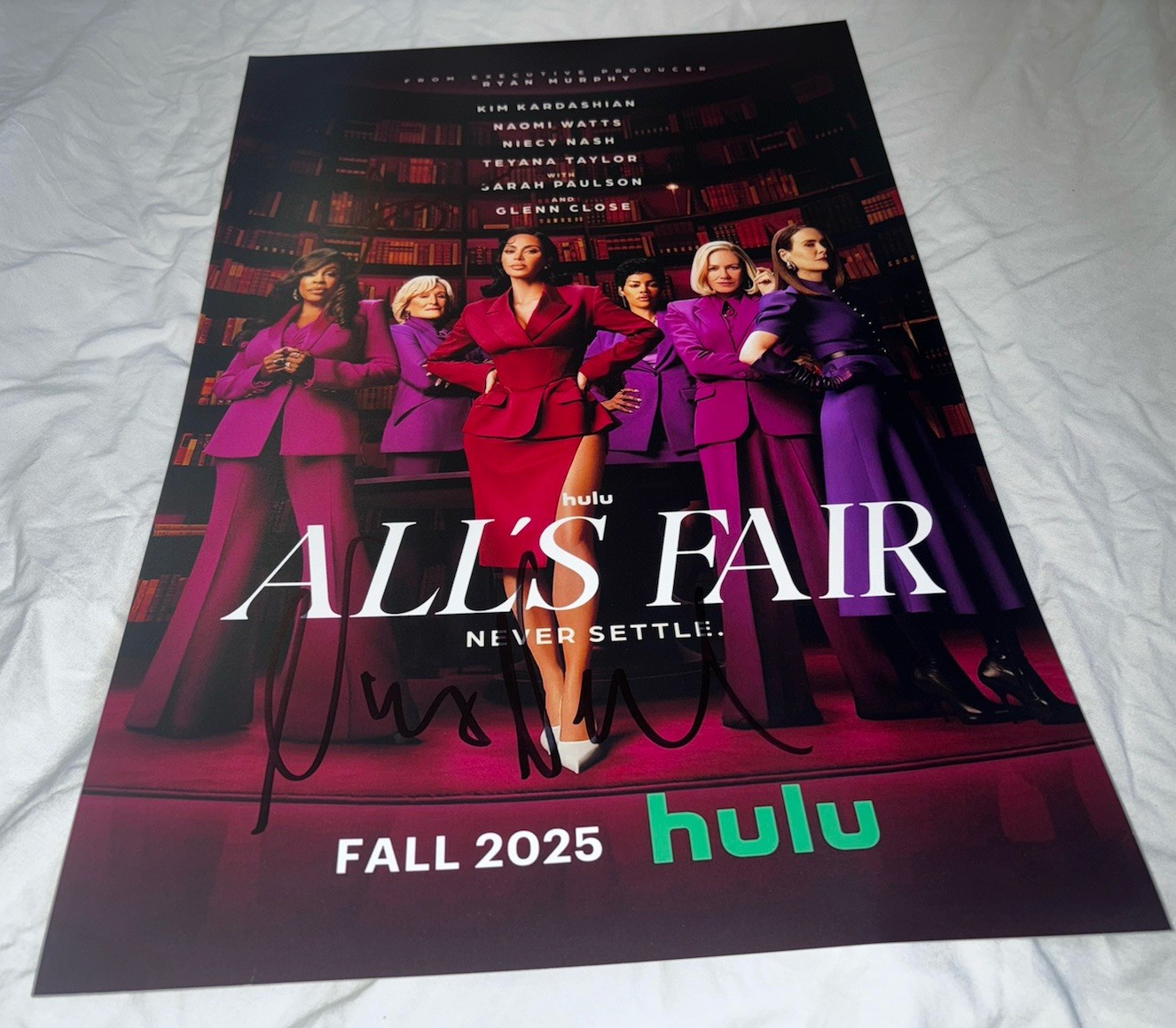 Niecy Nash and Sarah Paulson Signed 12×18 Photo All’s Fair