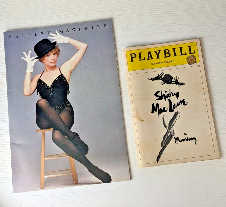 1984 Playbill & Program Gershwin Theatre Shirley MacLaine Broadway Alan Johnson