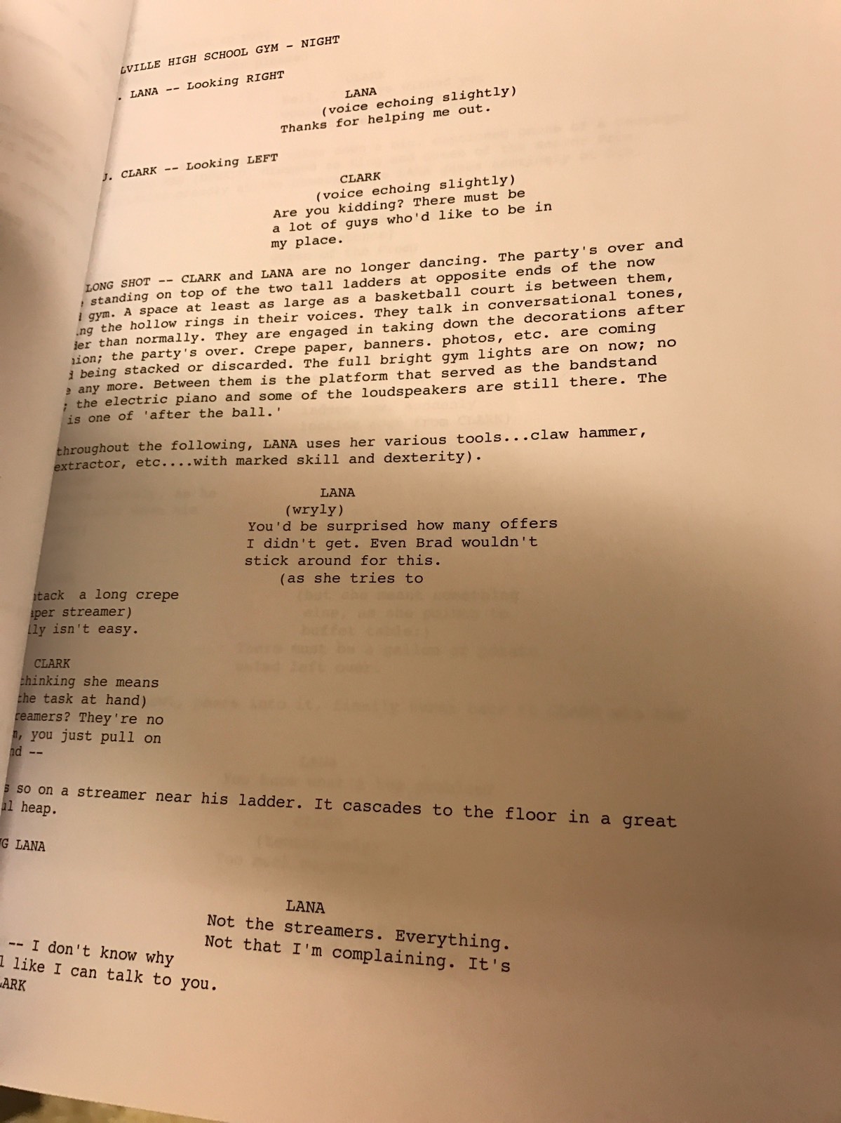 Warner Bros™ SUPERMAN III Original Film Script DC COMICS Rare Screenplay
