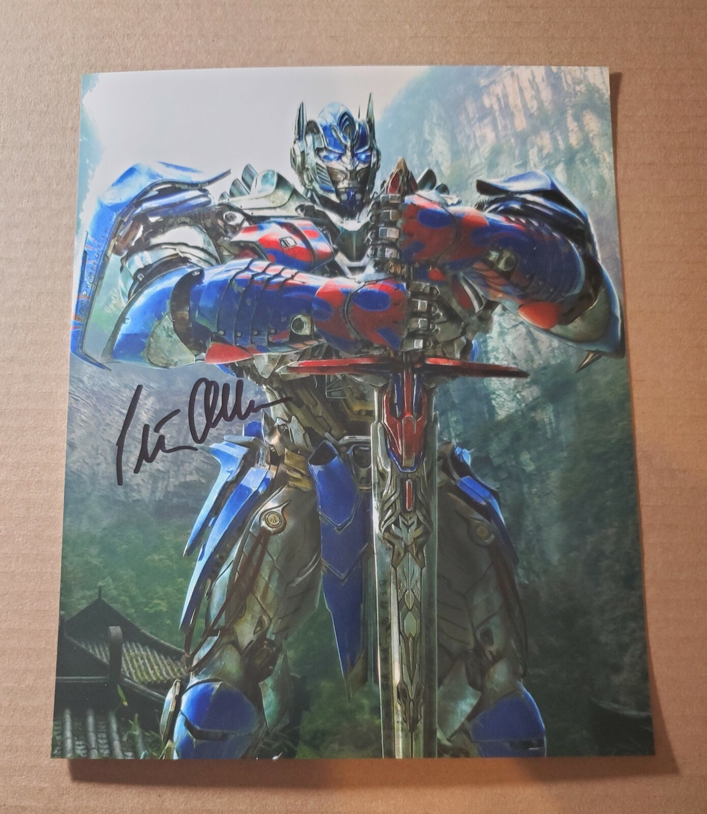 PETER CULLEN ~ SIGNED / AUTOGRAPHED 8×10 PHOTO OPTIMUS PRIME TRANSFORMERS COA 2