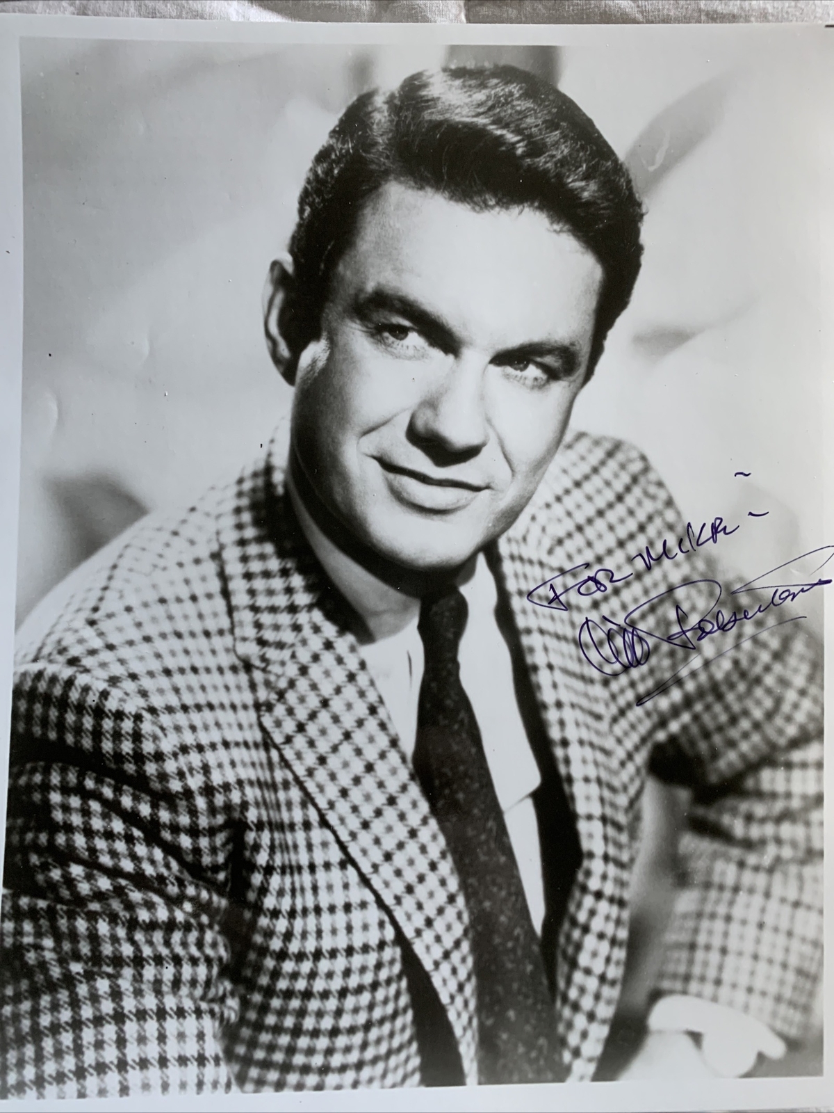 The late actor Cliff Robertson Signed autographed 8×10 photo