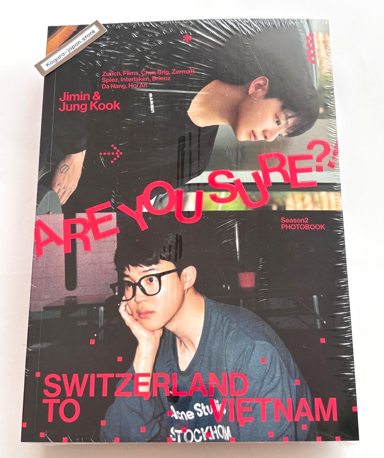 BTS Jimin x Jung Kook Are You Sure?! Season 2 Photobook New & Sealed