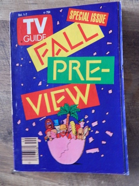 COMPLETE 1980s TV Guide Fall Preview Issues 1980-1989 LOT of 12 Magazines TOTAL!