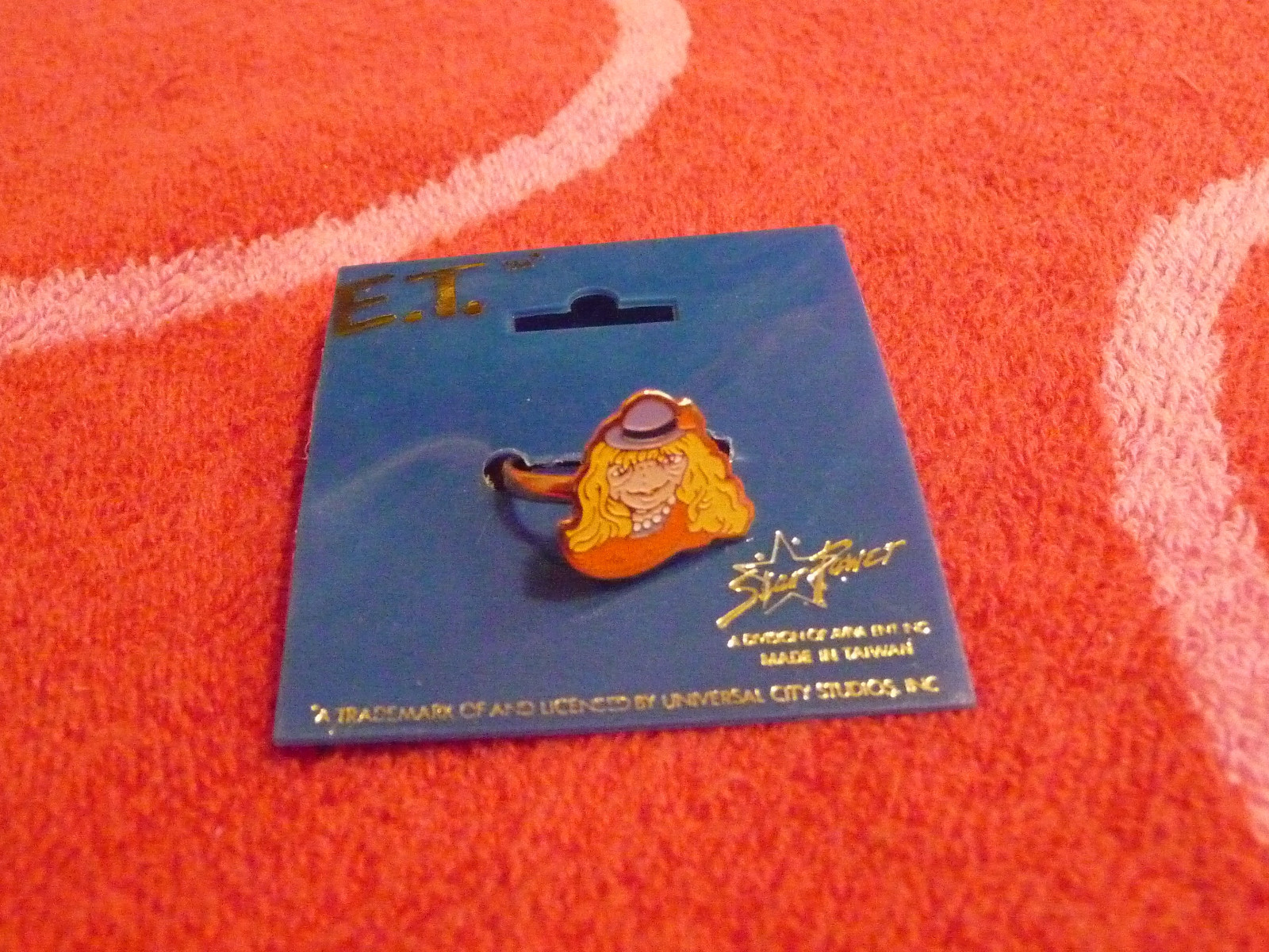VINTAGE E.T. THE EXTRA-TERRESTRIAL RING In Wig NEW Star Power/Universal Studios