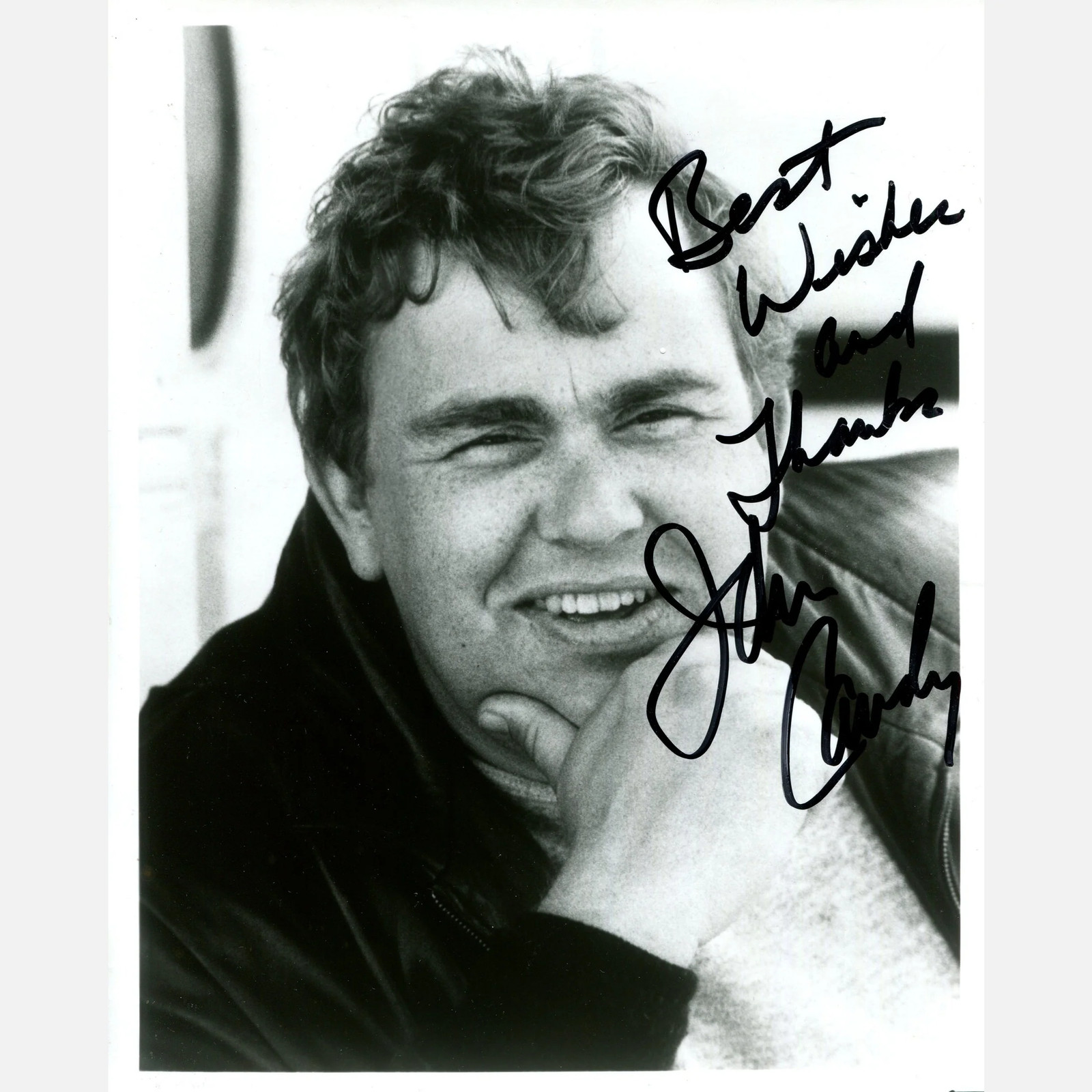 JOHN CANDY autograph TPA GUARANTEE signed 8×10 photography HOME ALONE STAR
