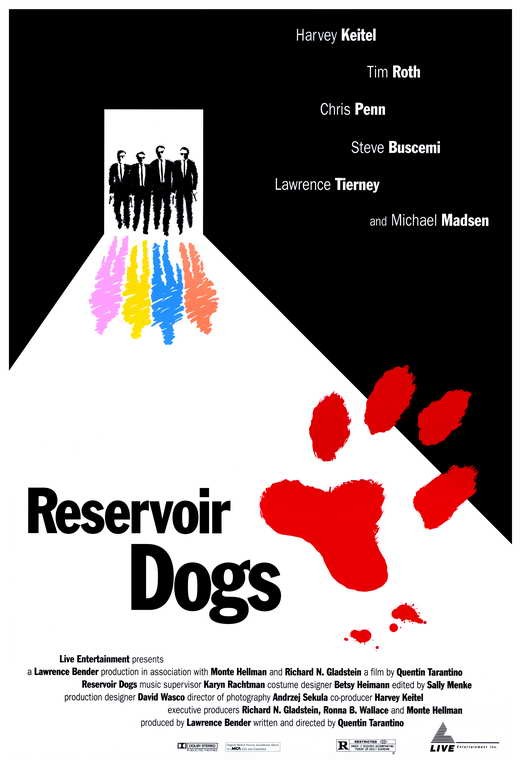 Reservoir Dogs Poster 27×40 Harvey Keitel Tim Roth Michael Madsen