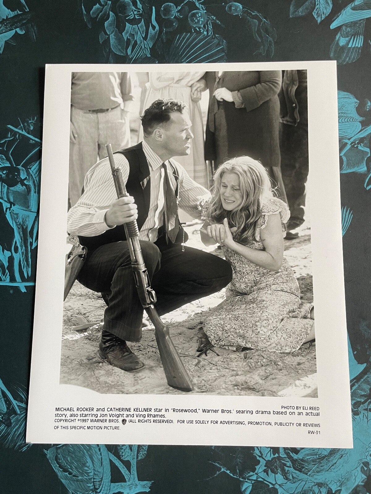 Rosewood 1997 Vintage Drama Movie Photo Michael Rooker Catherine Kellner Film