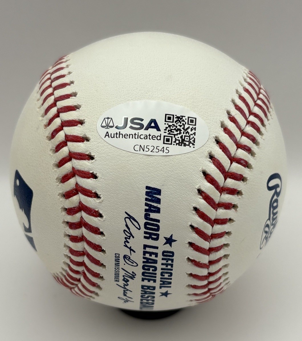 Chris Carrabba Signed Official Major League Baseball Dashboard Confessional JSA!