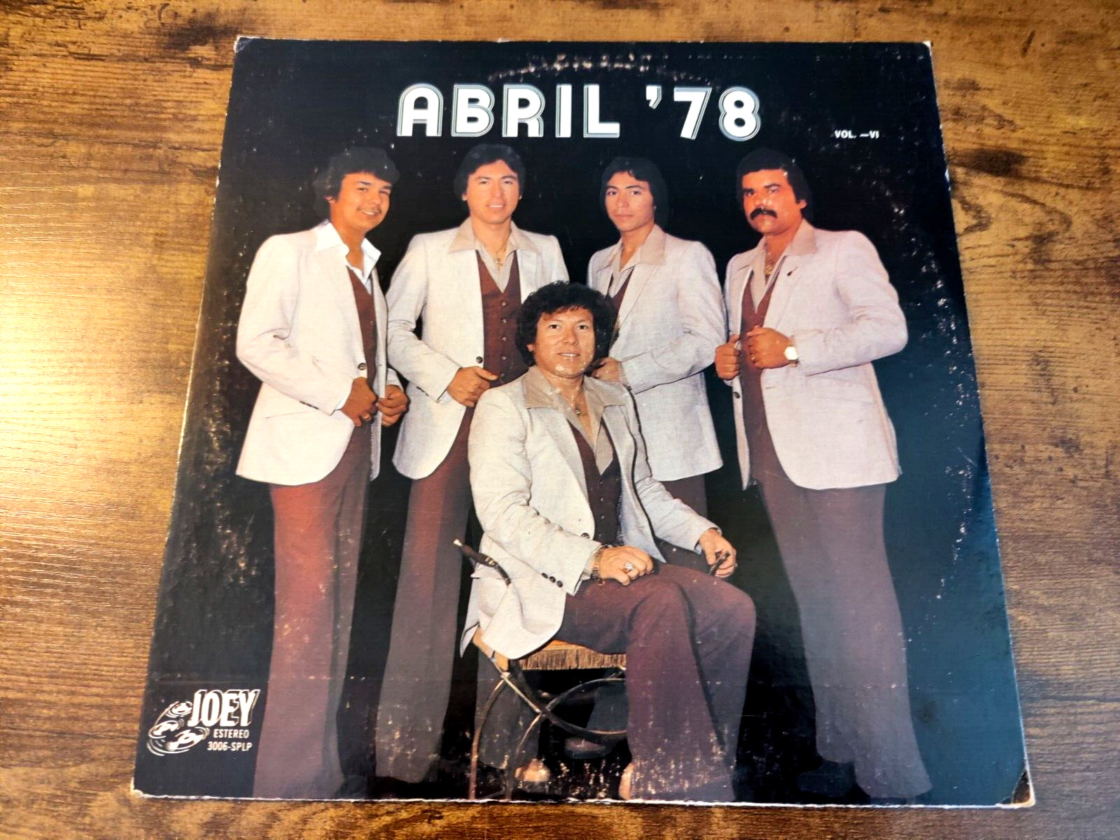 ABRIL ’78 LP/TUS RECUERDOS/ORIGINAL 1981 DISCOS JOEY/CUMBIA/EXCELLENT CONDITION!