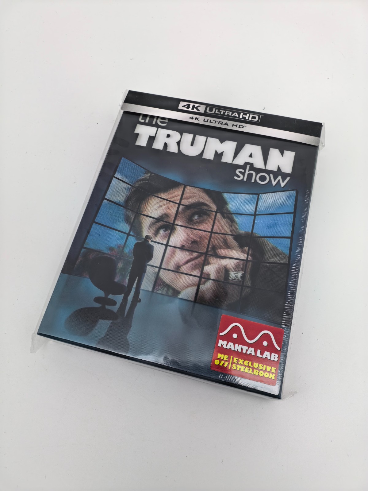 MANTA LAB THE TRUMAN SHOW 4K UHD STEELBOOK DOUBLE LENTICULAR A , NEW/SEALED