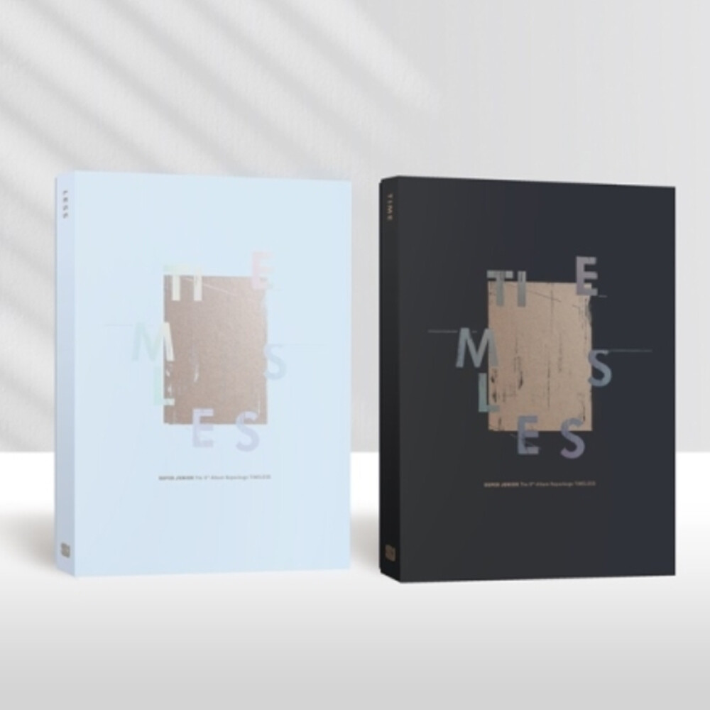 Super Junior Time Less 9th Repackage 2SET Ver CD+PhotoBook+Card+Etc+Tracking