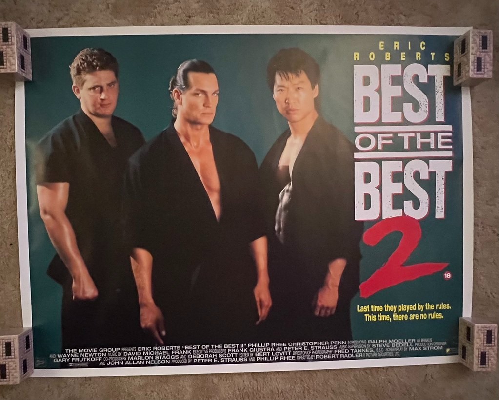 Best of the Best II 1993 Movie Poster 30×40 Eric Roberts Chris Penn