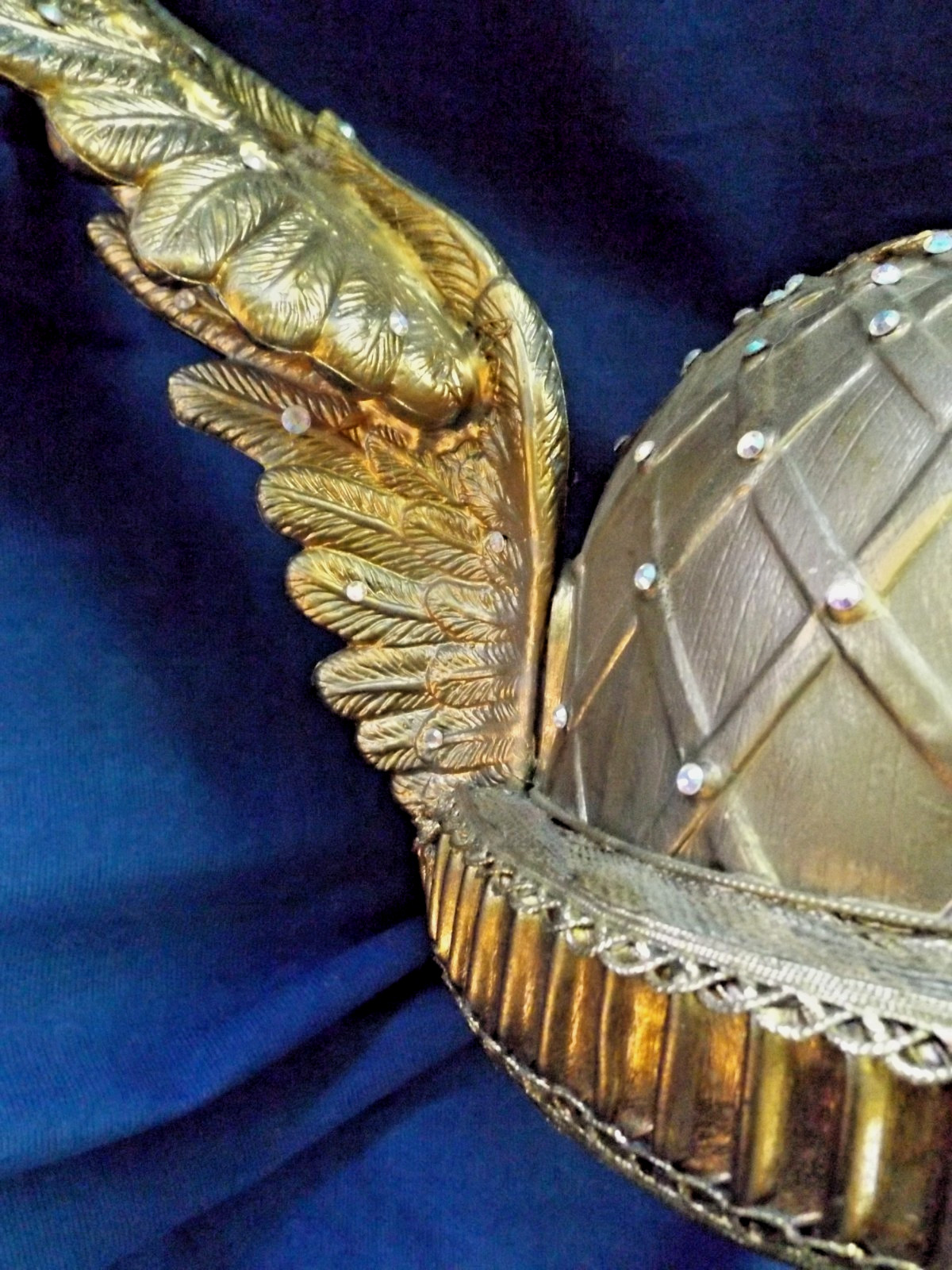 Chris March BEACH BLANKET BABYLON Valkyrie Jeweled Costume Helmet
