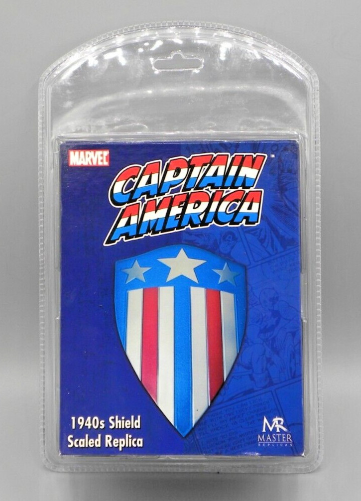 Master Replicas Captain America 1940’s Shield Scaled Replica NEW