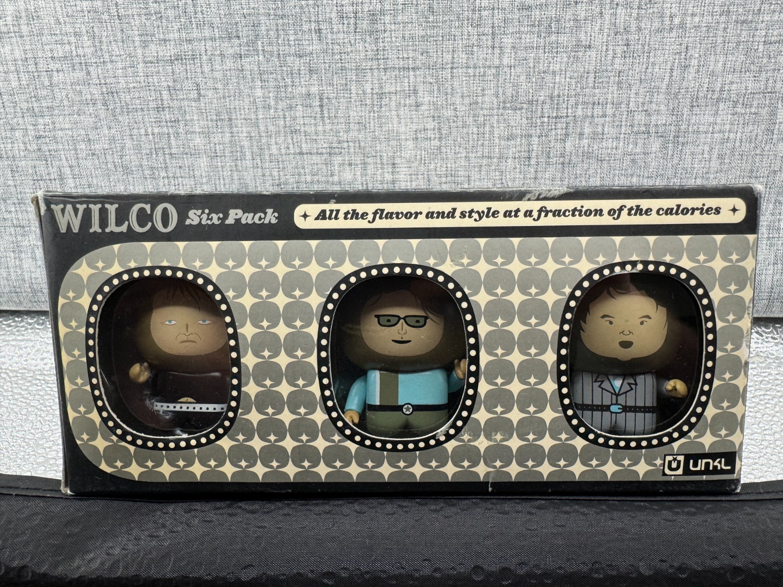 Wilco 2007 UNKL Six-Pack Vinyl Figure Toy Set Jeff Tweedy, MIB Rare Limited Run