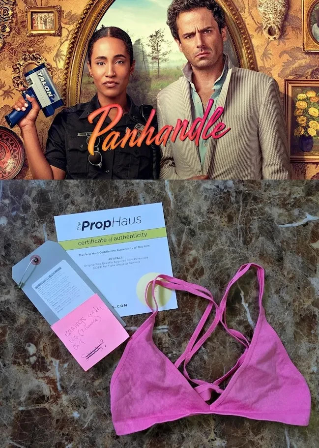 PANHANDLE: Cammie Lorde/Tiana Okoye Bra w/Tag & COA