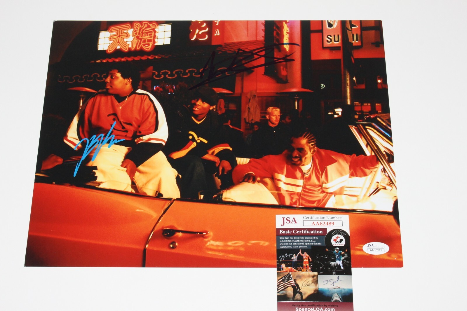 KENAN THOMPSON & KEL MITCHELL SIGNED 11×14 PHOTO 1 JSA COA GOOD BURGER ALL THAT