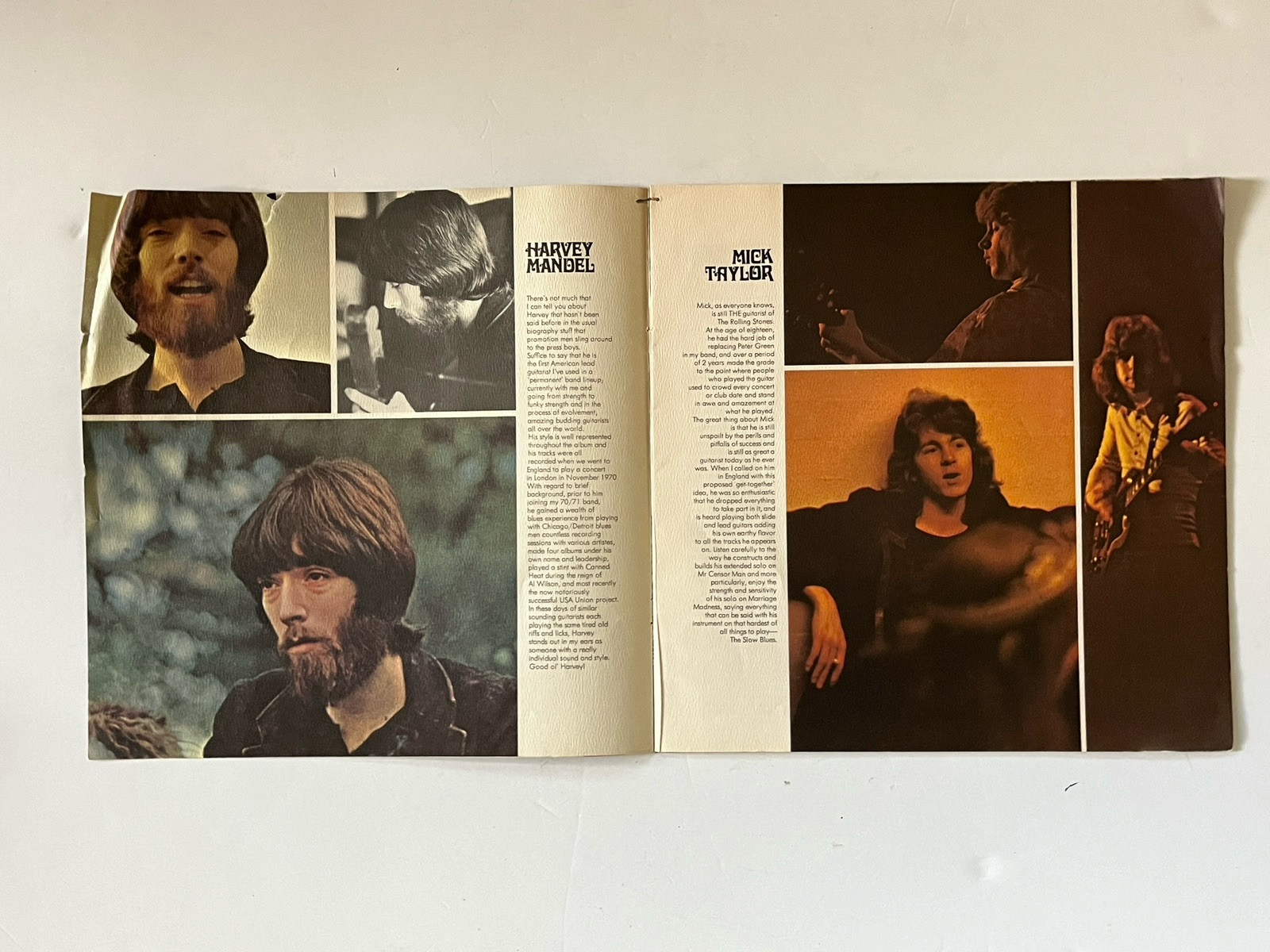 JOHN MAYALL BACK TO THE ROOTS COLOR PORTFOLIO MUSICIANS & LYRICS 1971