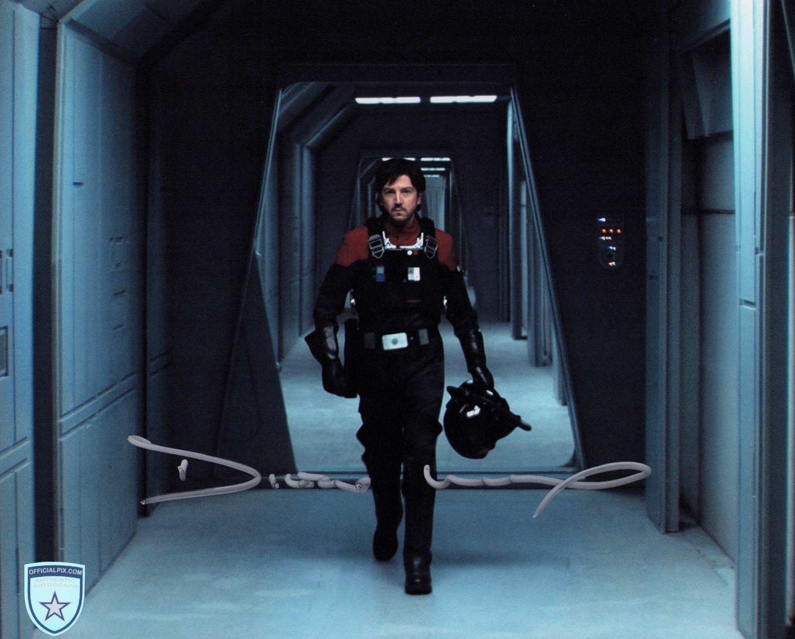 Signed Diego Luna Star Wars Cassian Andor Disney+ 8×10 w/ Official Pix COA