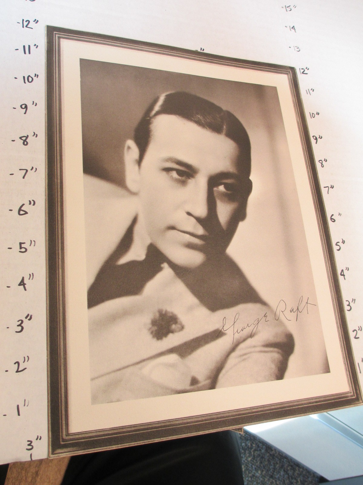 LUX soap movie star premium photo 1934 GEORGE RAFT Limehouse Nights gangster