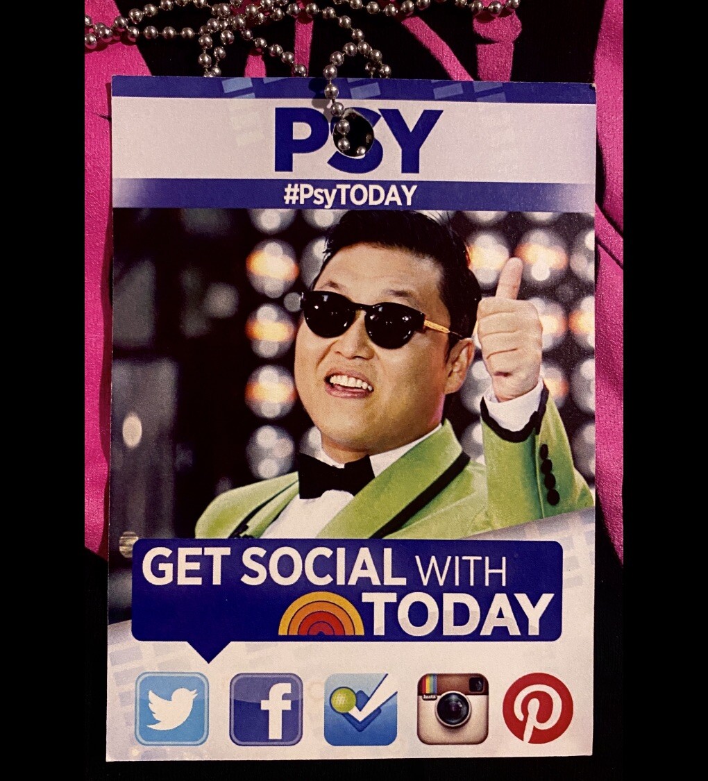 PSY PERFORMS AT THE TODAY SHOW PLAZA – MAY 3, 2013 – LAMINATE