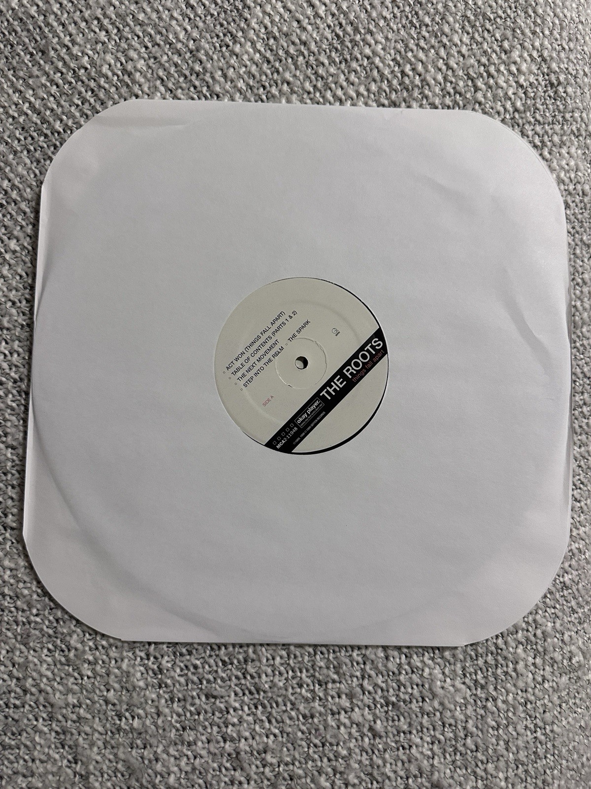 Black Thought The Roots Things Fall Apart Signed Vinyl Record RARE