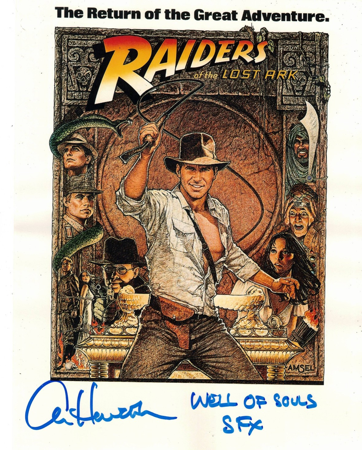 Alan Howarth Authentic Signed 8×10 “Indiana Jones” Photo Autograph, Composer
