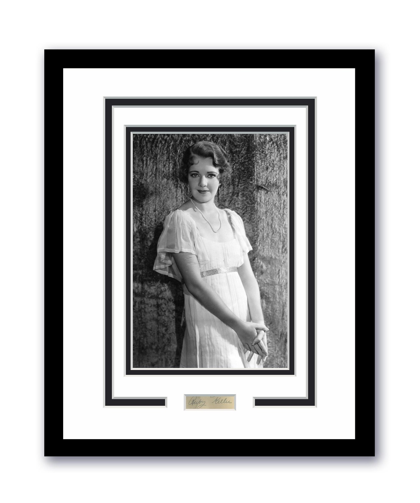 Ruby Keeler Autographed Signed 11×14 Framed Photo 42nd Street ACOA