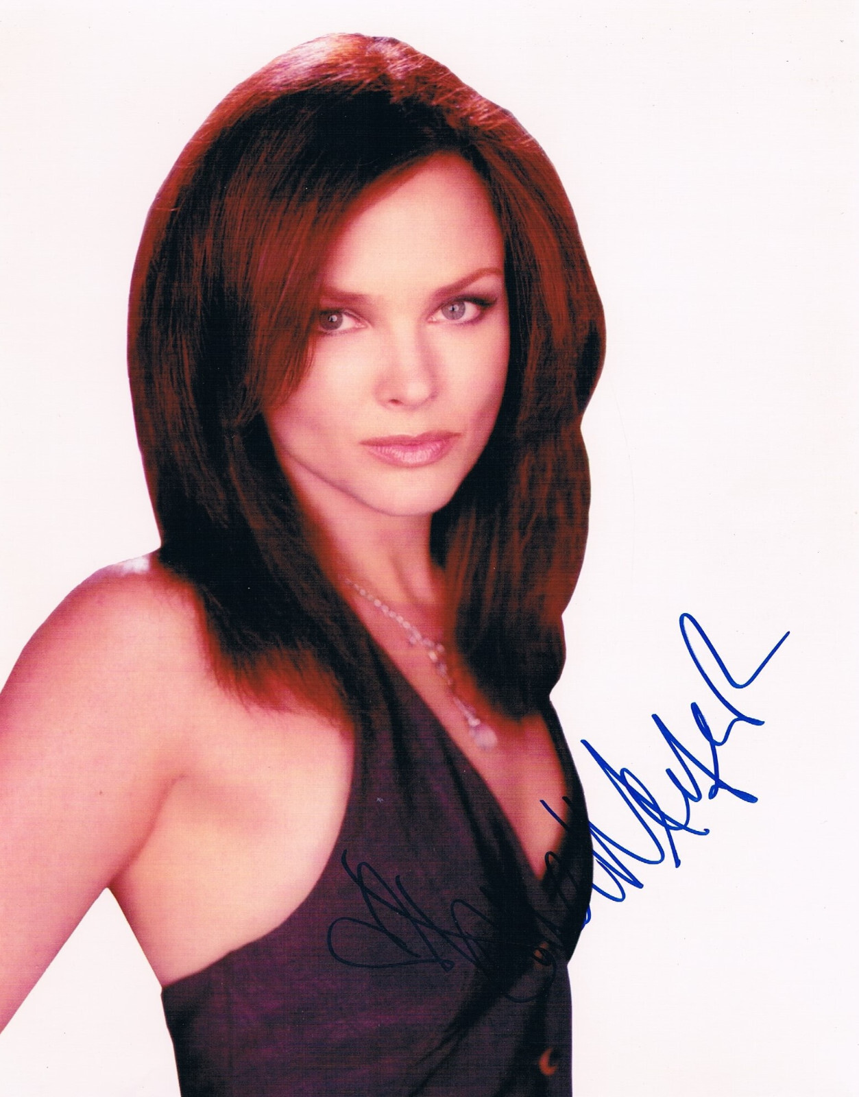 Dina Meyer 1968- genuine autograph signed 8″x10″ photo Starship Troopers