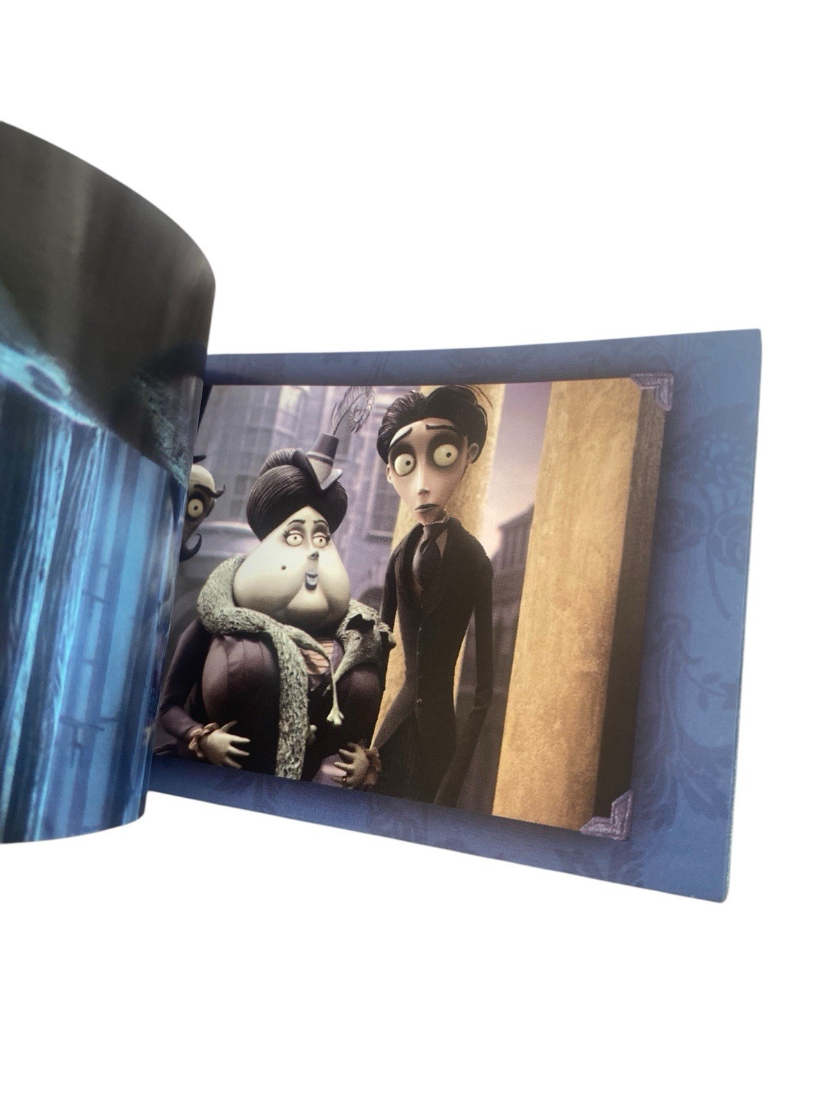 Vtg Flip Book Tim Burton Corpse Bride 2005 Movie Promo Gothic Halloween WB