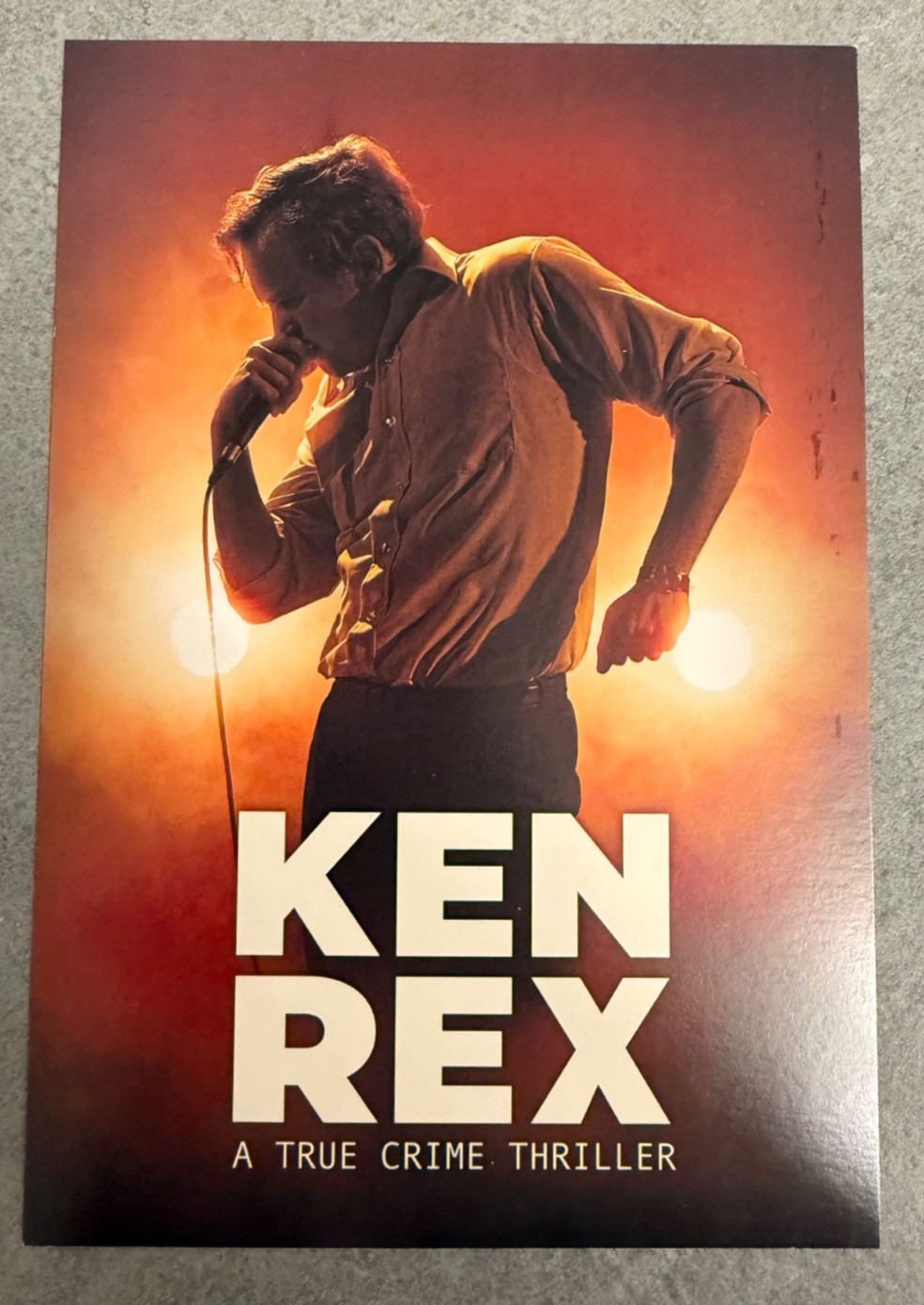 NEW off-Broadway Play Program 2026 Ken Rex Jack Holden