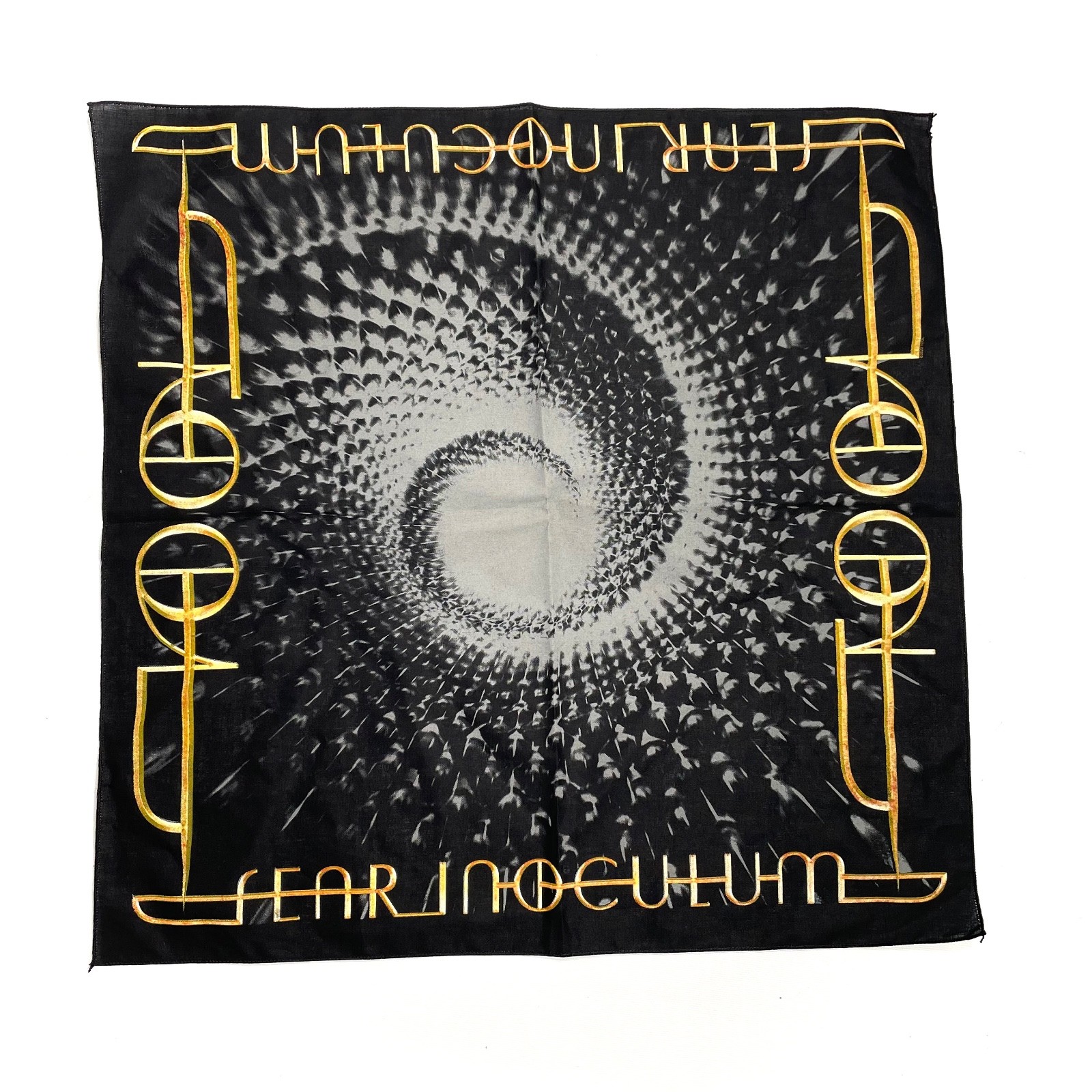 TOOL Fear Inoculum Bandanna 2022 Band Tour Exclusive art Alex Grey 21”x21”
