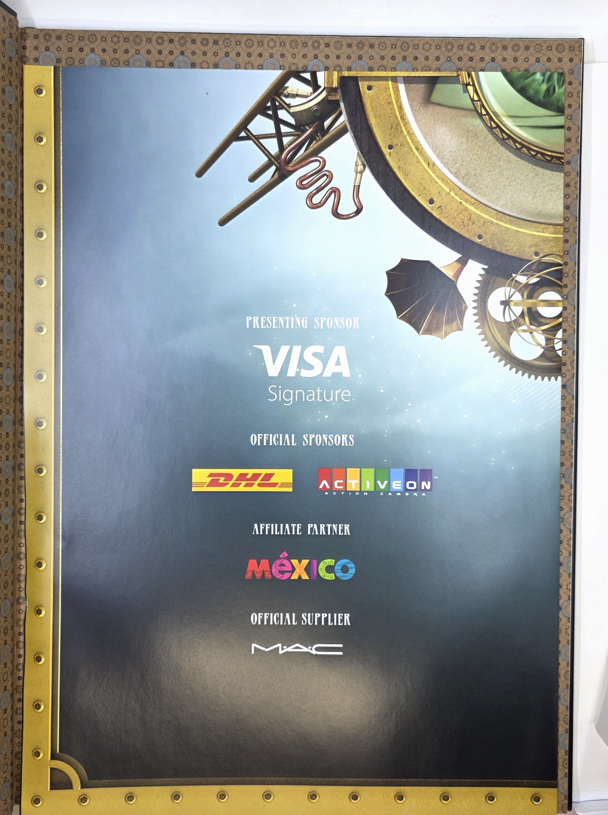 Cirque du Soleil 11:11 Kurios HC Souvenir Program Book & Poster Curiosities