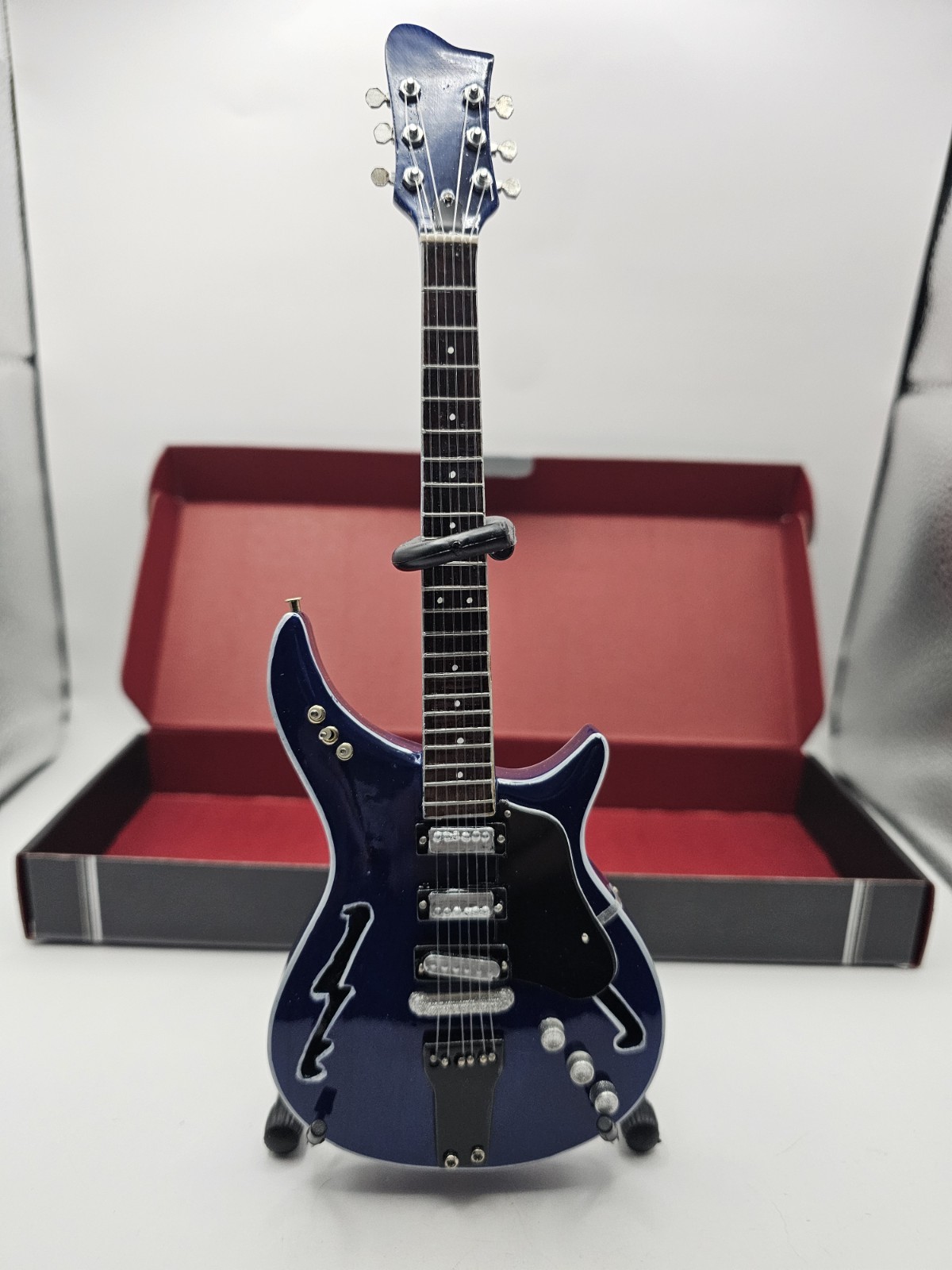 Bob Weir Signature Modulus Bolt Mini Guitar Collectable NEW w/Stand Axe Heaven