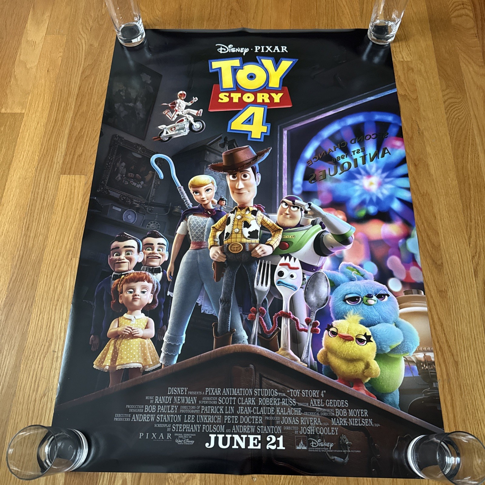 Disney Pixar Toy Story 4 – Double Sided Movie Poster – 27×40