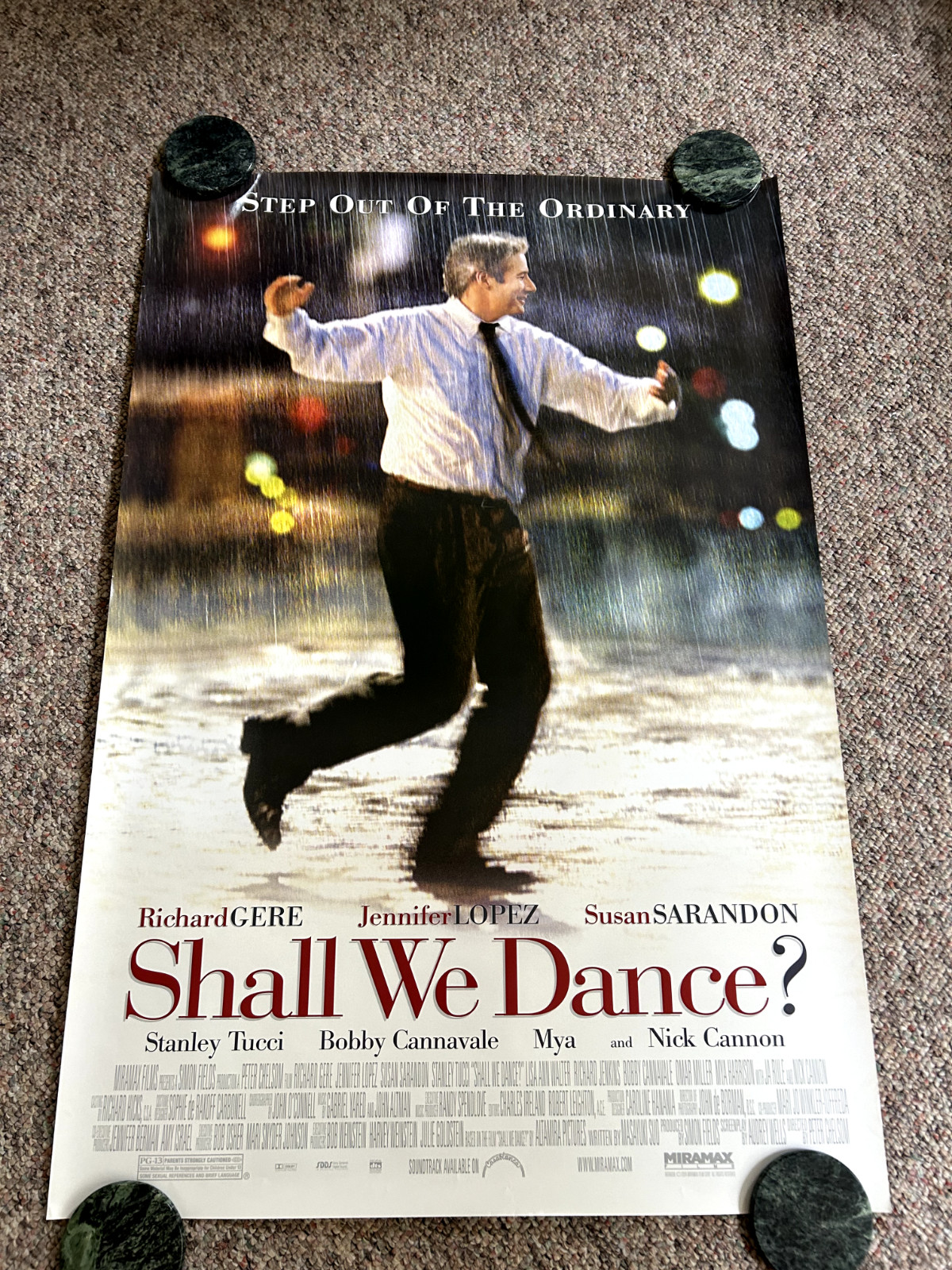Shall we dance-2004-27×40 DOUBLE SIDED ORIGINAL MOVIE POSTER,