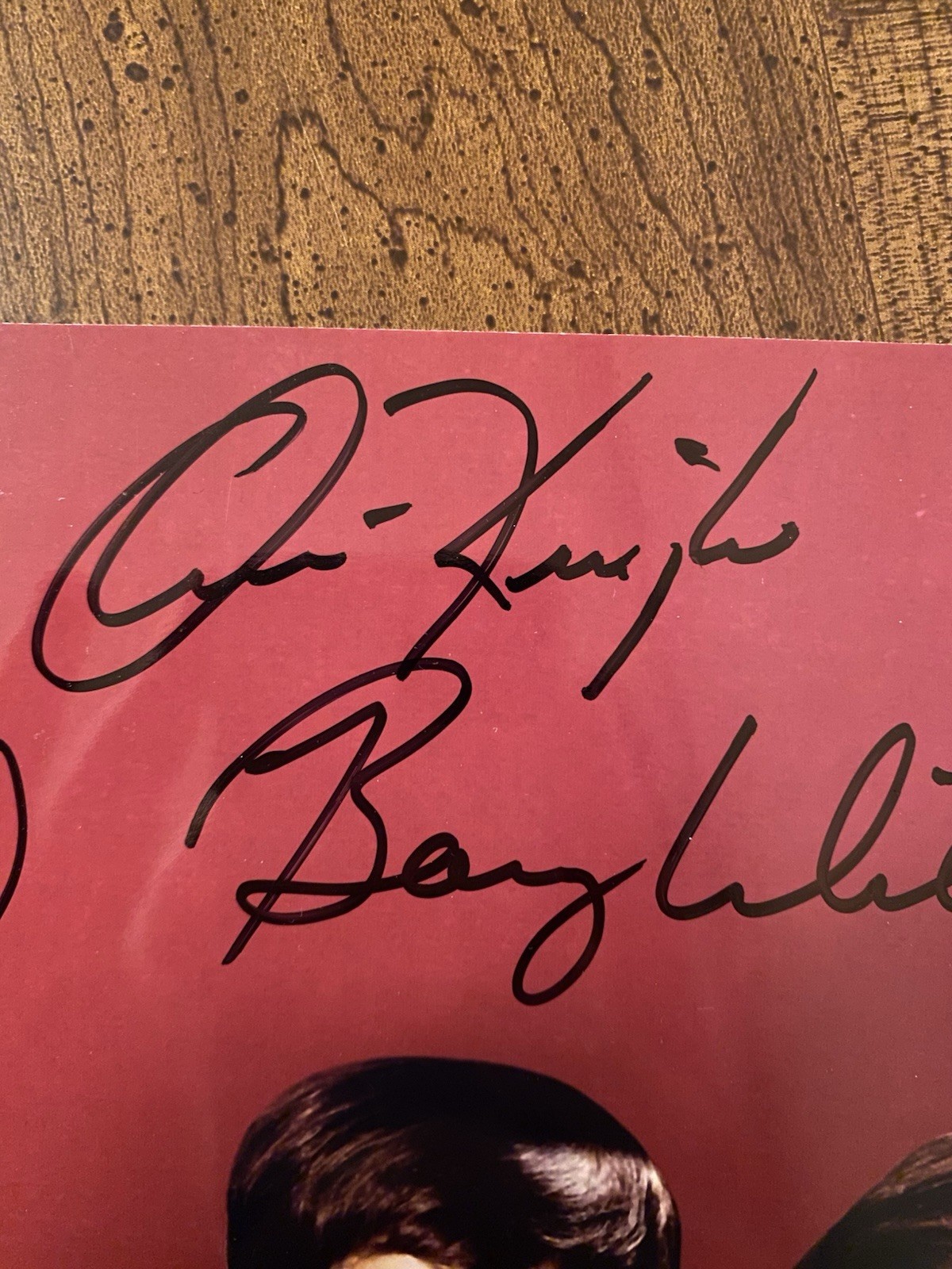 The Brady Bunch Cast Signed Autographed Photo By 4 With COA Barry Williams Etc.