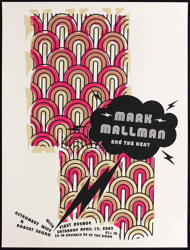 Aesthetic Apparatus Mark Mallman Astronaut Wife Robert Skoro Poster Minneapolis