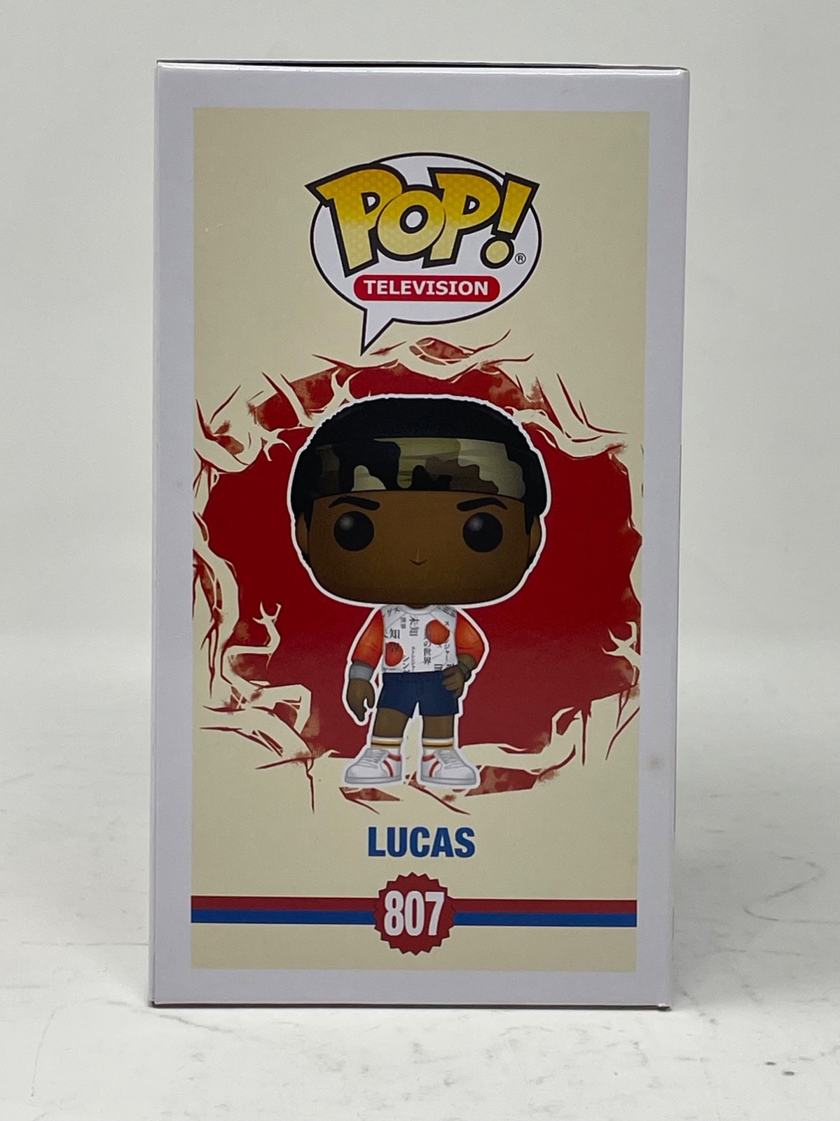 Caleb McLaughlin Stranger Things Signed Autograph Lucas Funko Pop 807 ACOA COA