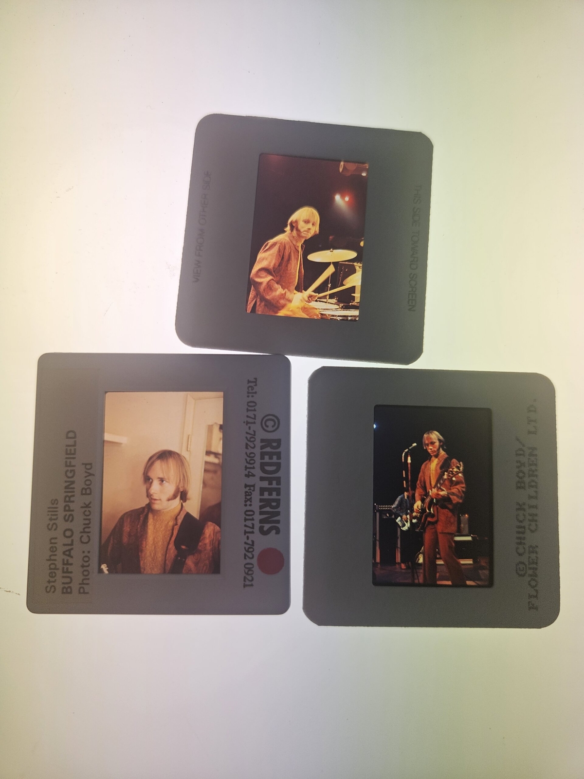 Buffalo Springfield Stephen Stills Negatives 1960s Concert From Famous Rock P…