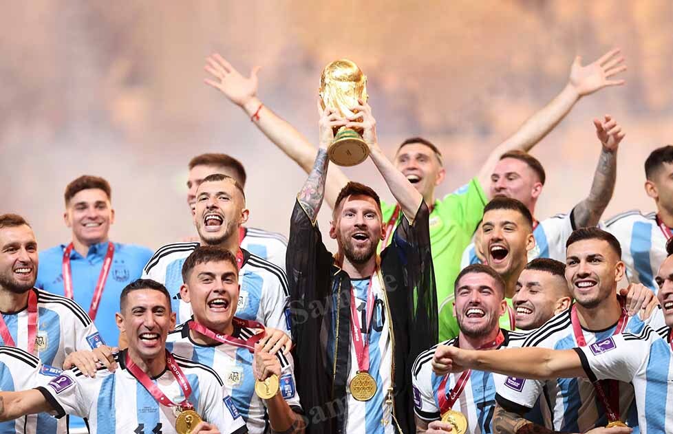 Sports Images Men Soccer Football Lionel Messi and Argentina World Cup 2022 3708