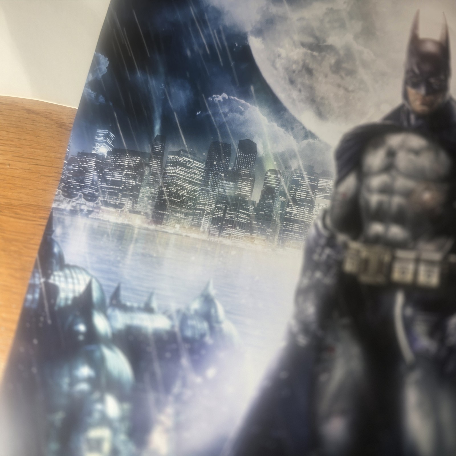 Original SDCC Promo Batman Arkham Asylum Poster 11″ by 17″ Conroy Sorkin Hamill